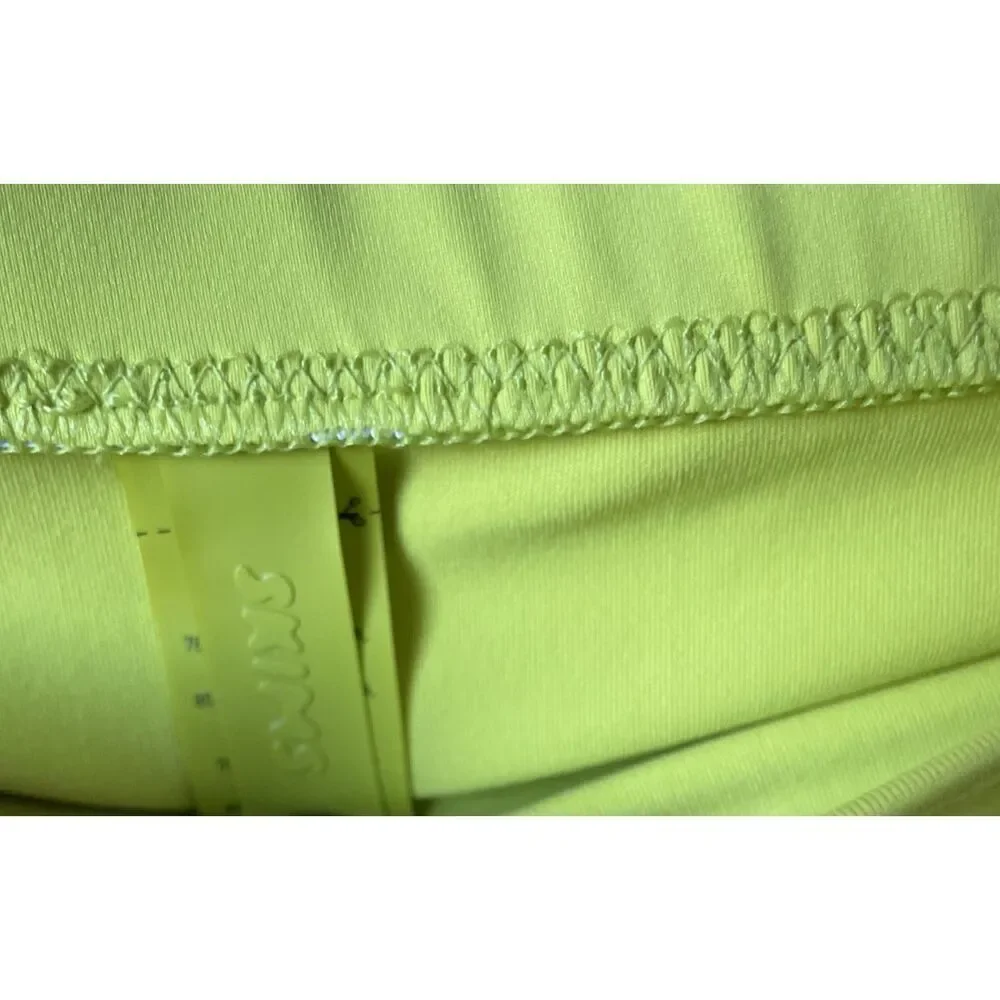 New SKIMS Recycled Swim Cut Out Long Maxi Tube Skirt in Citrus Size Large